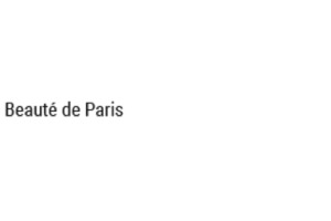 salons de beauté - Beauté de Paris