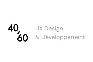 agences de design UX - logo du 40 60 Agence UX design