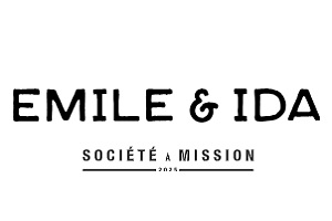 boutiques de vêtements pour bébés bio - logo du Émile et Ida