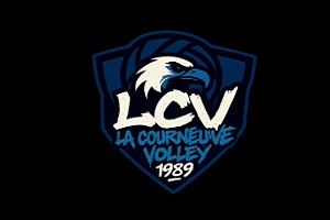 clubs de volley-ball - logo du La Courneuve Volley-ball Club