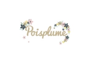 boutiques de vêtements pour bébés bio - logo du Poisplume